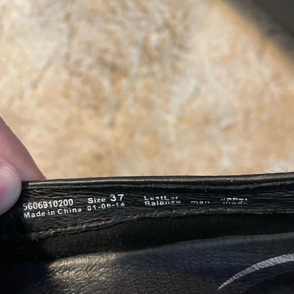 Dansko Oksana Gray Animal Print Flats sz 37 - Picture 3 of 5